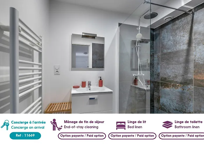 Pour 4 - Centre - 500m De La דירה