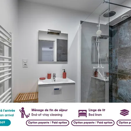 Pour 4 - Centre - 500m De La Appartement